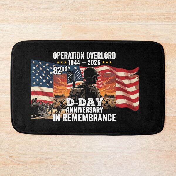 Item preview, Day 82nd Anniversary Operation Overlord Normandy 1944 Historical Tribute designed and sold by BOUCHERIT amine.