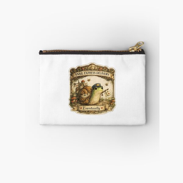 Item preview, Snail Express Delivery | Eventually | Funny Slow & Steady Cottagecore Snail Design designed and sold by MrDev.