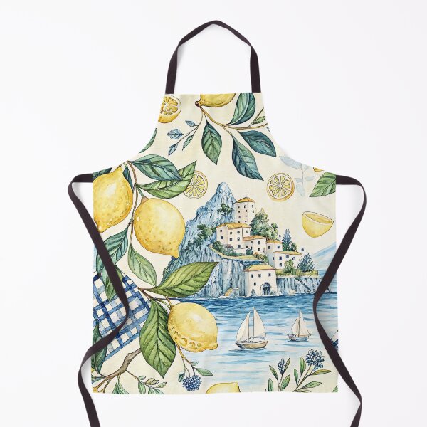 Item preview, Amalfi Coast Lemon Mediterranean designed and sold by Petal & Pattern Co.