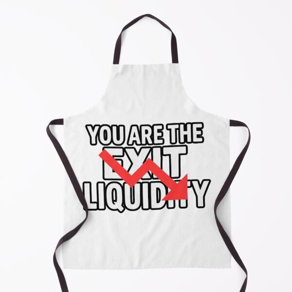 Item preview, You Are The Exit Liquidity Funny Crypto Trader Design designed and sold by MerchlyMike.