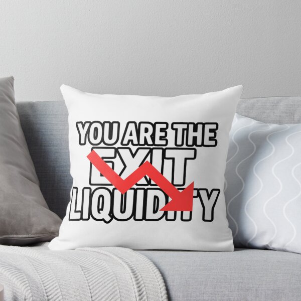 Item preview, You Are The Exit Liquidity Funny Crypto Trader Design designed and sold by MerchlyMike.
