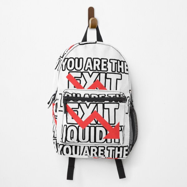 Item preview, You Are The Exit Liquidity Funny Crypto Trader Design designed and sold by MerchlyMike.