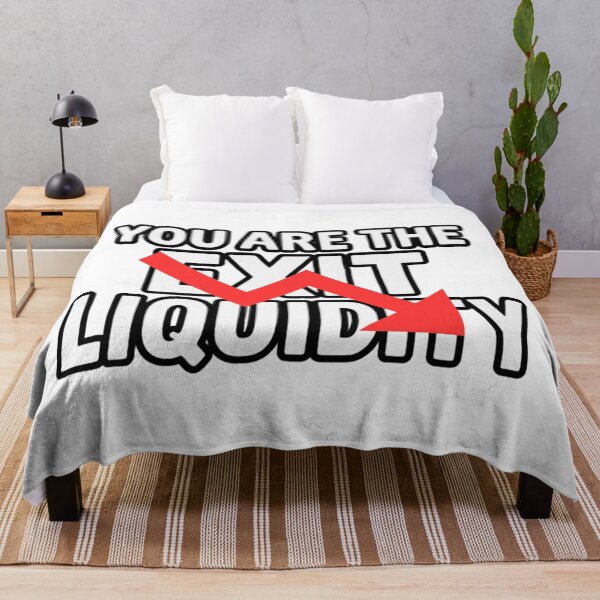 Item preview, You Are The Exit Liquidity Funny Crypto Trader Design designed and sold by MerchlyMike.