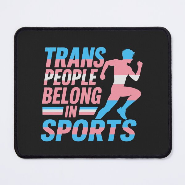 Item preview, Trans People Belong in Sports – Trans Pride Athlete Support Design designed and sold by SweetLilith.