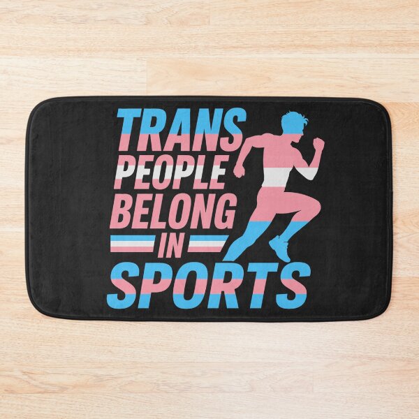 Item preview, Trans People Belong in Sports – Trans Pride Athlete Support Design designed and sold by SweetLilith.