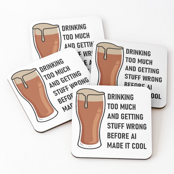 Item preview, Drinking too much designed and sold by Morrigan Croft.