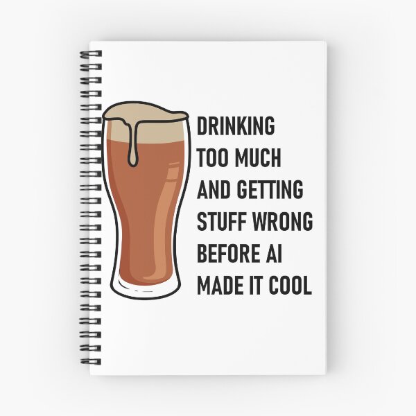 Item preview, Drinking too much designed and sold by Morrigan Croft.
