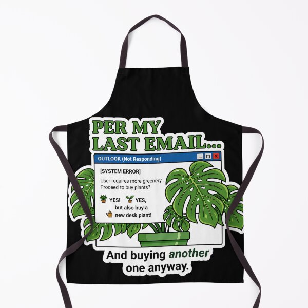 Item preview, Per My Last Email Funny Corporate Plant Lady Monsteras designed and sold by Jankes88.