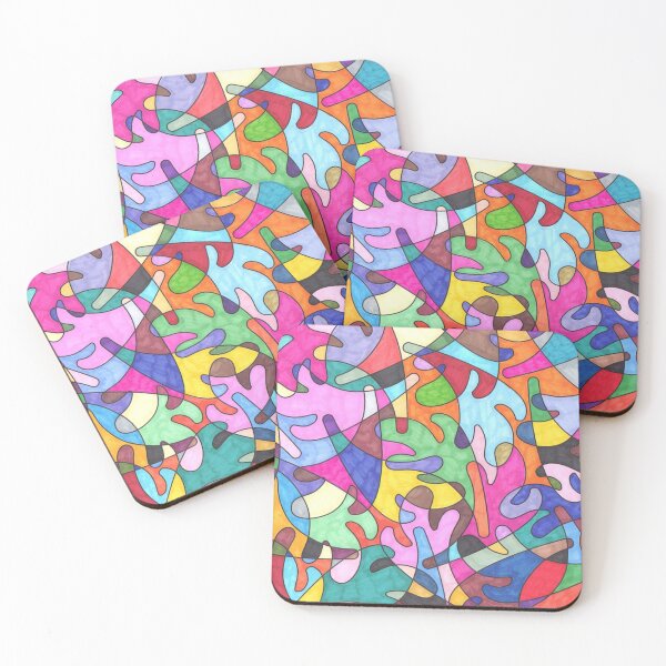 Item preview, Rainbow Abstract Art designed and sold by Bdbear10.