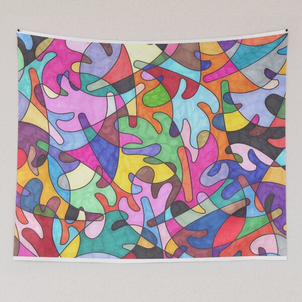 Item preview, Rainbow Abstract Art designed and sold by Bdbear10.