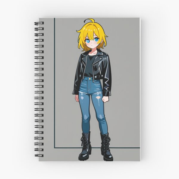 Item preview, Fashion - Man in Black Leather Jacket Slim Jeans Streetwear Anime Variant 8 designed and sold by AnimeShin.