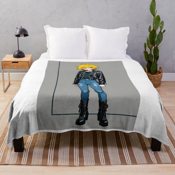 Item preview, Fashion - Man in Black Leather Jacket Slim Jeans Streetwear Anime Variant 8 designed and sold by AnimeShin.