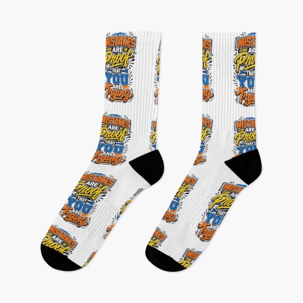 Item preview, Mistakes Are Proof You Are Trying designed and sold by graphixpolash.