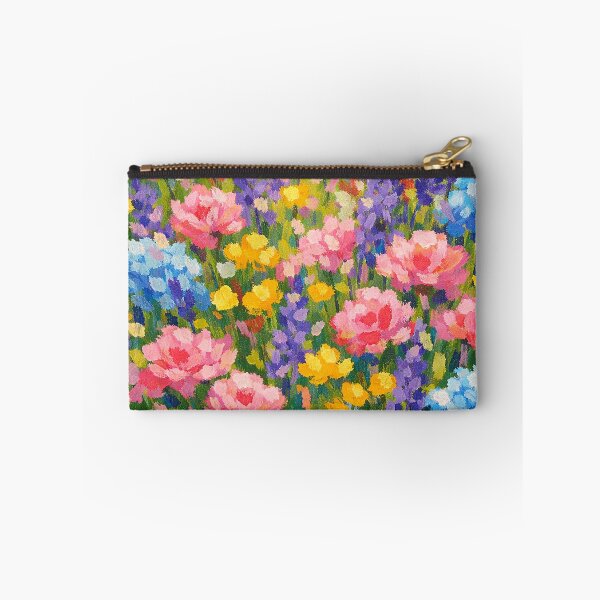 Item preview, Vibrant Wildflower Meadow Oil Painting designed and sold by Owcomm.
