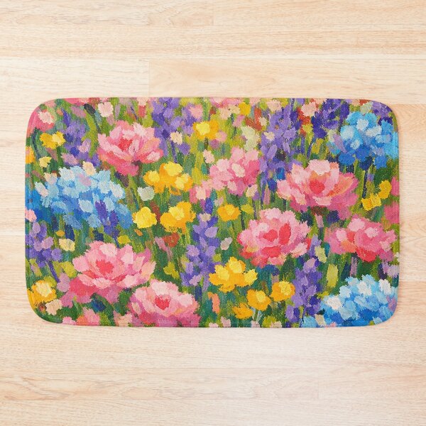 Item preview, Vibrant Wildflower Meadow Oil Painting designed and sold by Owcomm.