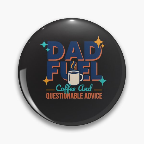 Item preview, Dad Fuel Coffee And Questionable Advice Funny Dad Gift designed and sold by GiftLore Studio.