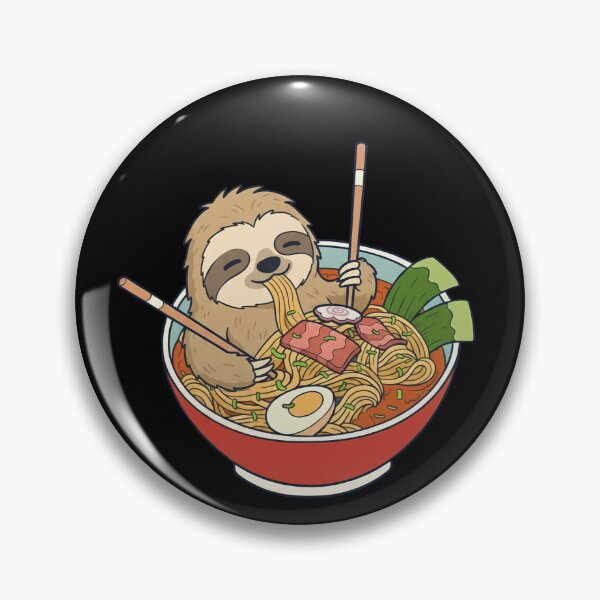 Item preview, Funny Sloth Japanese Ramen Noodles Bowl Zoo Boys Girls Kids designed and sold by rafaeltto.