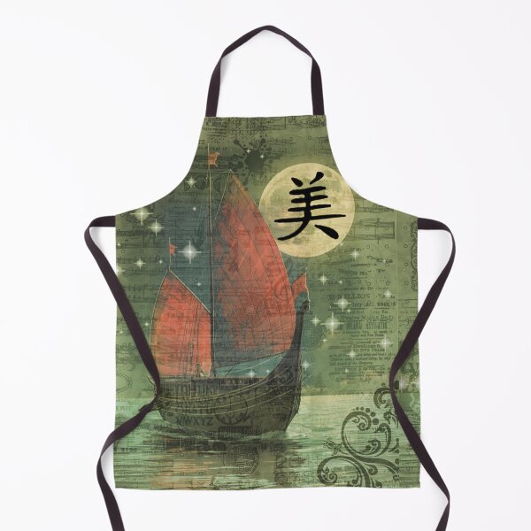 Item preview, Junk Boats - Mixed Media - Volume 05, No. 03, Chinese character - Beautiful designed and sold by Legacy Star Designs.