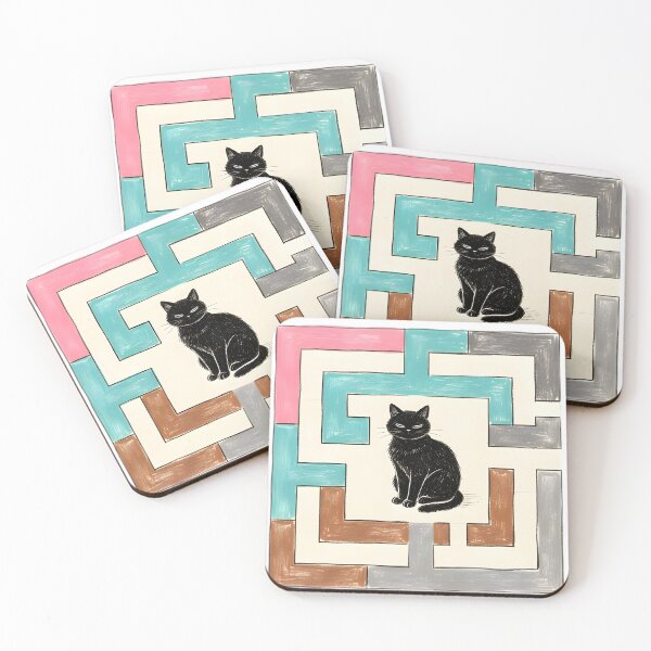 Item preview, Black cat in the maze 2 designed and sold by UniFound.