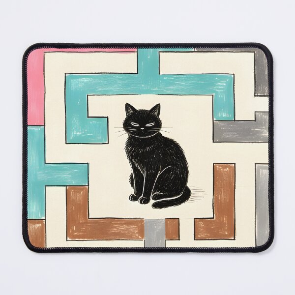 Item preview, Black cat in the maze 2 designed and sold by UniFound.