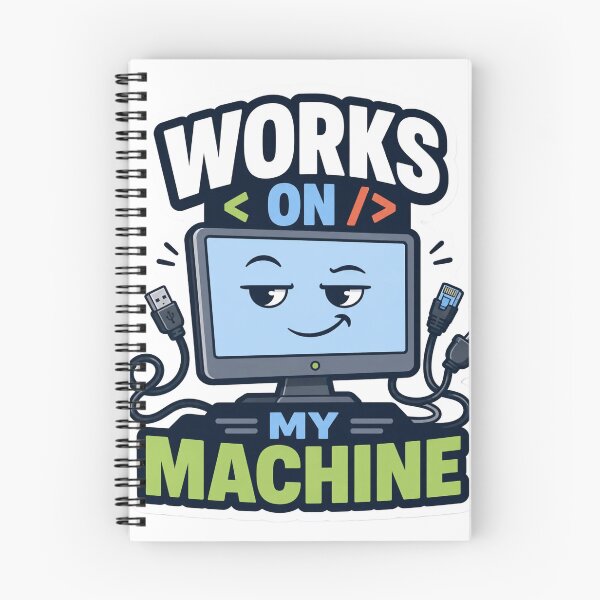 Item preview, Works On My Machine Funny Developer Meme designed and sold by DebugLab.