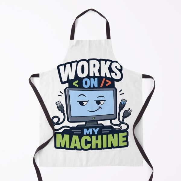 Item preview, Works On My Machine Funny Developer Meme designed and sold by DebugLab.