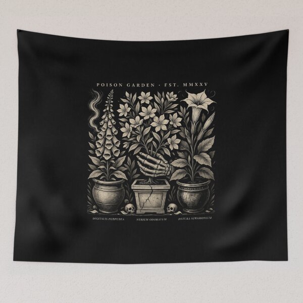 Item preview, Plant More Poisonous Flowers Shirt Dark Botanical Humor Tee designed and sold by maxiprom.