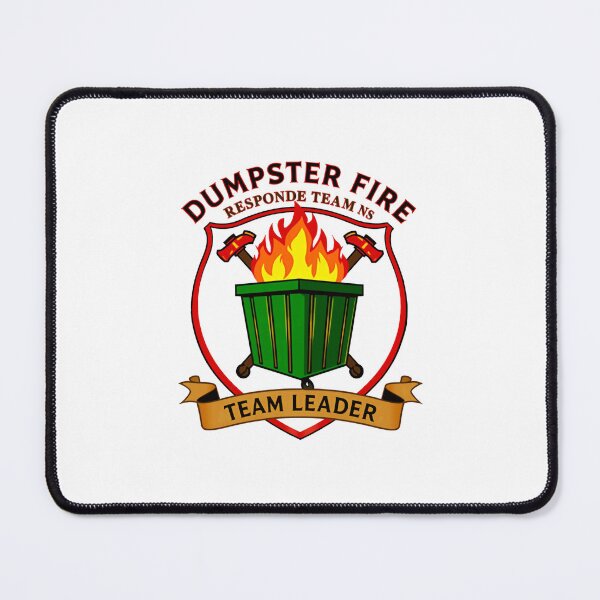 Item preview, Dumpster Fire Responde Team Ns Team Leader Management Humor Leadership Supervisor designed and sold by JonesFlora2025.