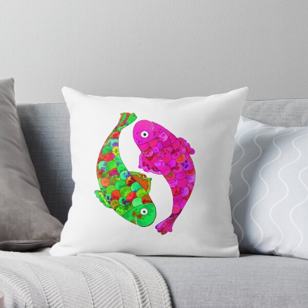 Item preview, Whimsical Watercolor Fish designed and sold by AlinaArt&Design.