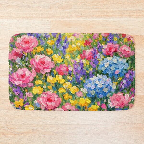 Item preview, Vibrant Wildflower Meadow Oil Painting Style designed and sold by Owcomm.