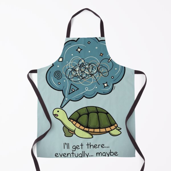 Item preview, I'll Get There Eventually Maybe Funny Turtle Shirt | ADHD & Slow Progress Humor designed and sold by GalleryPeak.