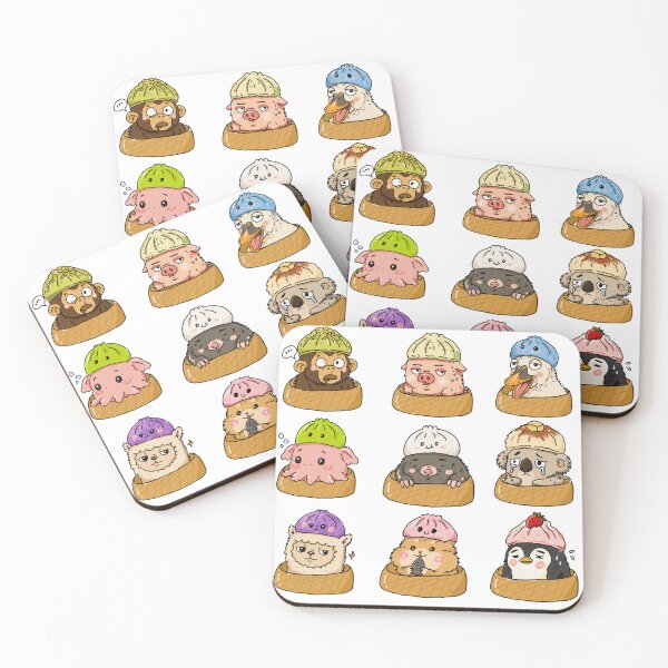 Item preview, Awkward Animal Hat Club – The Entire Dumpling Society designed and sold by chupichapa.