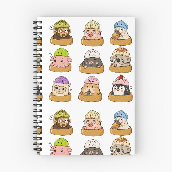 Item preview, Awkward Animal Hat Club – The Entire Dumpling Society designed and sold by chupichapa.
