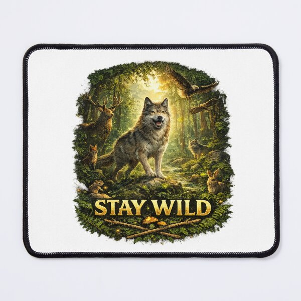 Item preview, Stay Wild designed and sold by PeterPunkt.