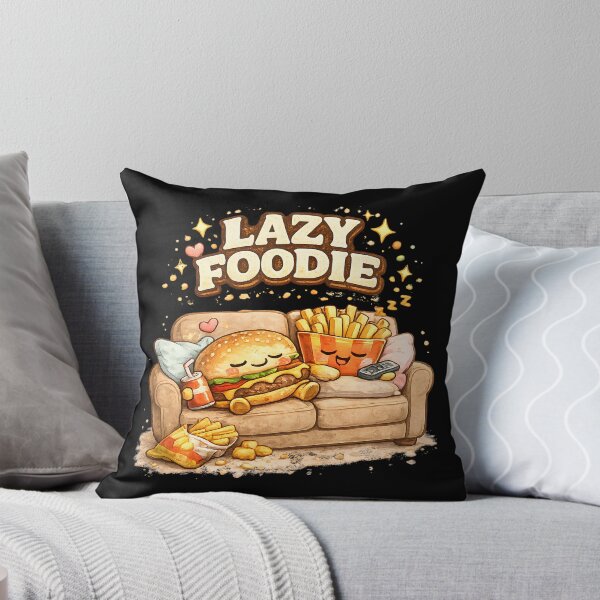 Item preview, Lazy Foodie Funny Food Lover Lifestyle Design designed and sold by ILYASSE1.