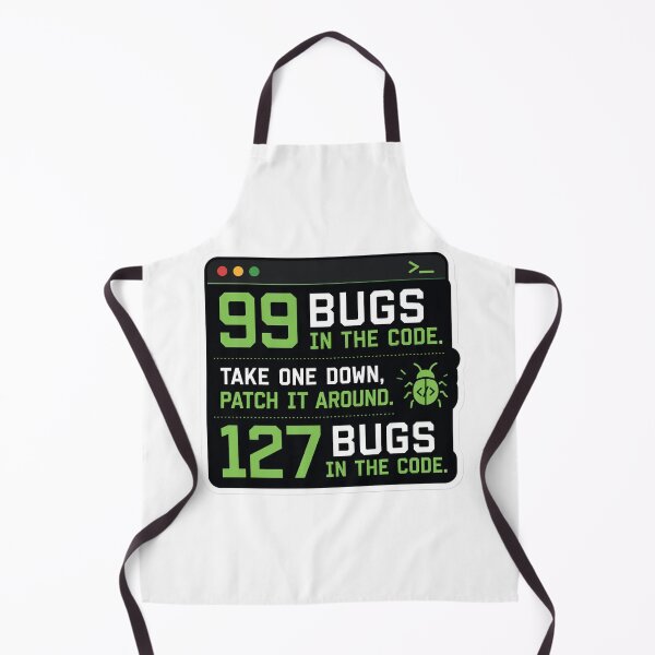 Item preview, 99 Bugs Left In The Code Funny Programmer Humor designed and sold by DebugLab.