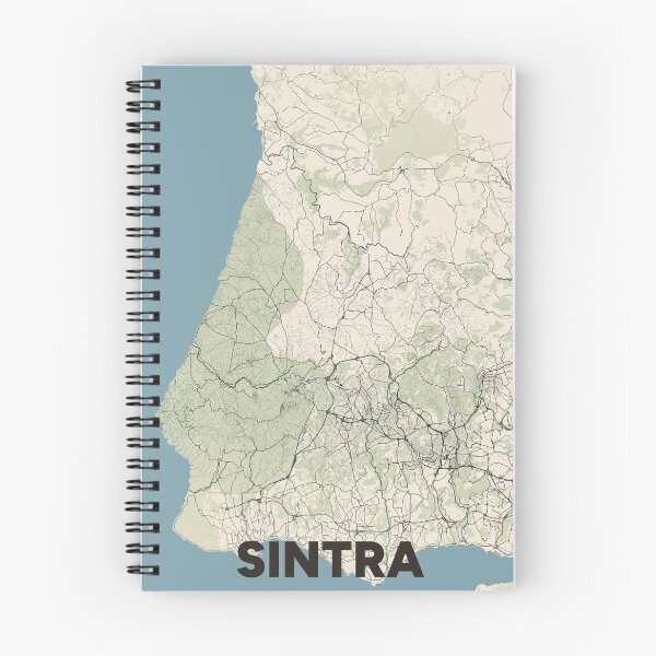 Item preview, Sintra Map designed and sold by MapsNerd.