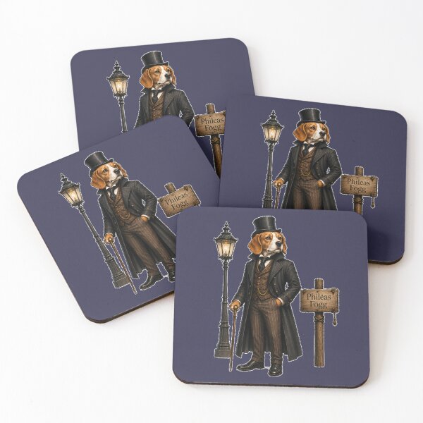 Item preview, Phileas Fogg Beagle Literary Adventure designed and sold by Caradestrella.