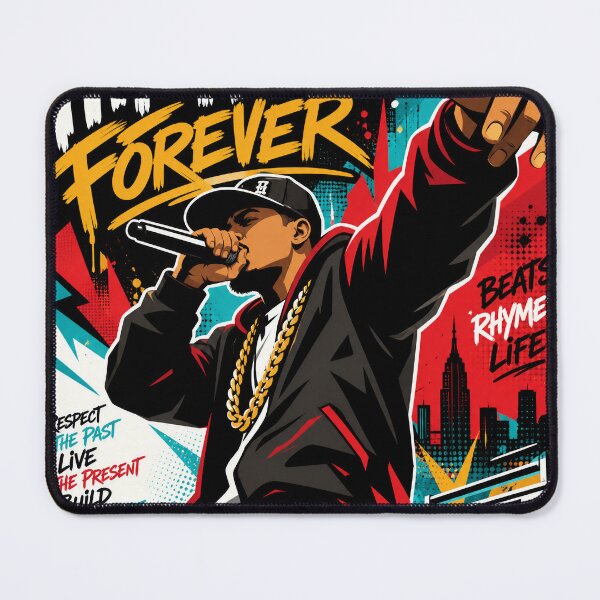 Item preview, Hip Hop Forever | Dynamic Rap Culture Vector Design designed and sold by Jandedan.