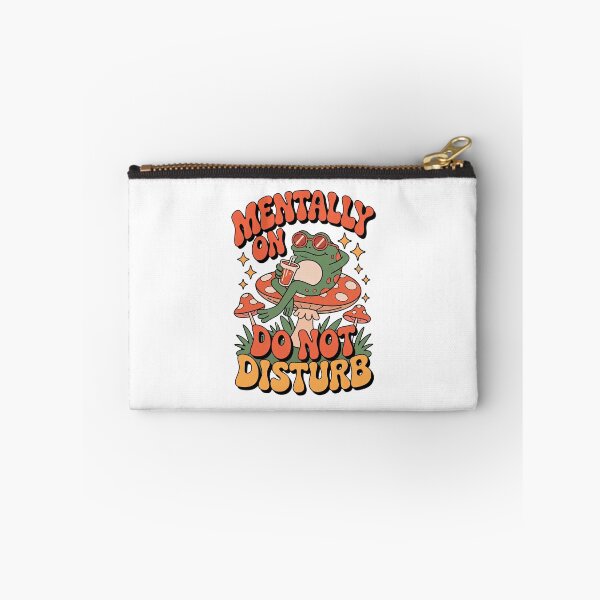 Item preview, Mentally On Do Not Disturb Chill Frog - Retro Groovy Funny Design designed and sold by InfiniteOrbit.
