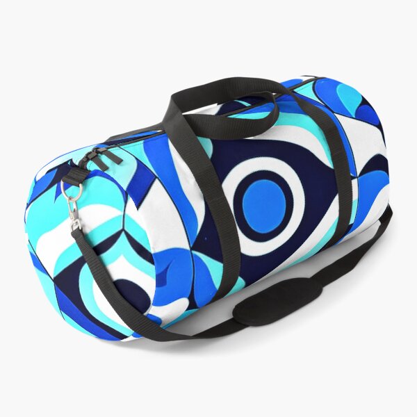 Item preview, Mid-Century Modern Blue, White And Aqua Abstract Designs designed and sold by DEC02.