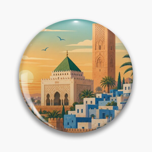 Item preview, Rabat Morocco Travel Print designed and sold by MatthewHeights.