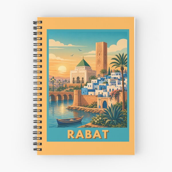 Item preview, Rabat Morocco Travel Print designed and sold by MatthewHeights.