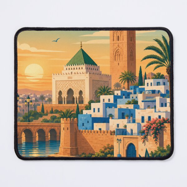 Item preview, Rabat Morocco Travel Print designed and sold by MatthewHeights.