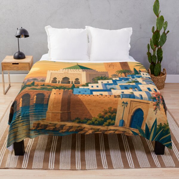 Item preview, Rabat Morocco Travel Print designed and sold by MatthewHeights.
