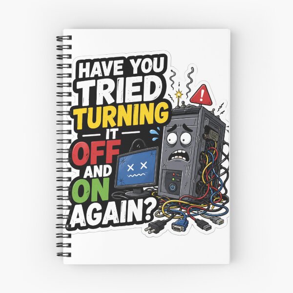 Item preview, Have You Tried Turning It Off And On Again Tech Support Humor designed and sold by DebugLab.
