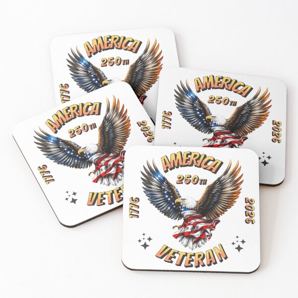 Item preview, America 250 Anniversary Emblem 1776-2026 Patriotic Military Veteran Tribute  designed and sold by MarvinStudios.
