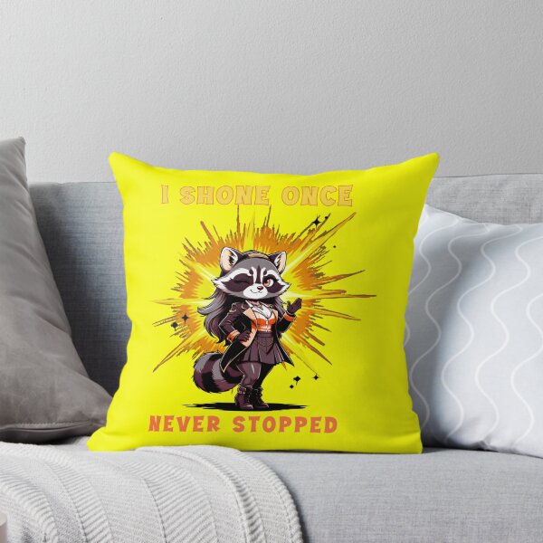 Item preview,  I Shone Once Never Stopped. Sassy Raccoon Empowerment designed and sold by Creative-Sanc.