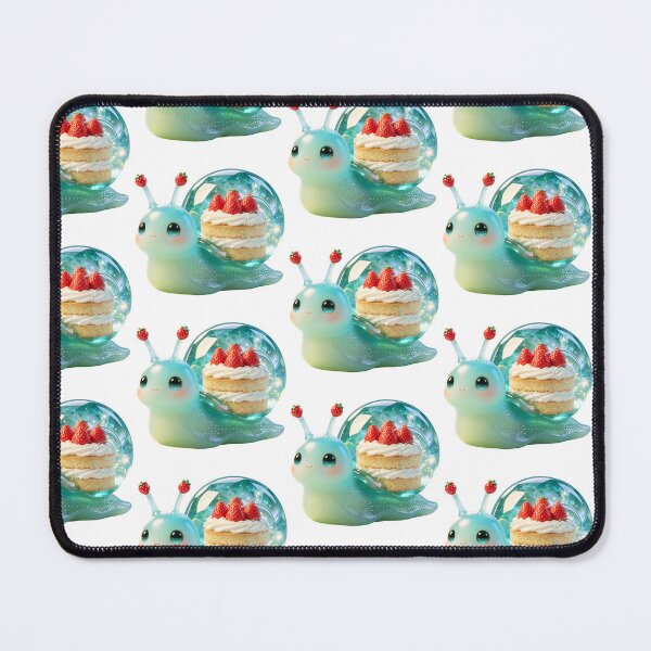 Item preview, Emerald Snail - Kawaii Strawberry Shortcake Guardian designed and sold by ABYSSLAB.