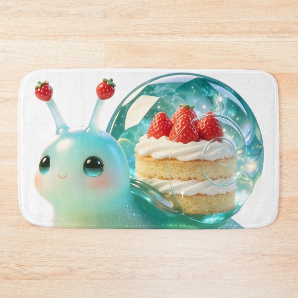 Item preview, Emerald Snail - Kawaii Strawberry Shortcake Guardian designed and sold by ABYSSLAB.